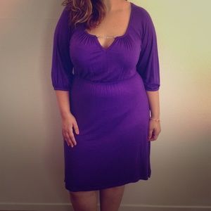 NWT XL Lovely Purple Dress